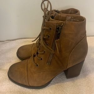 Madden Girl lace up boots